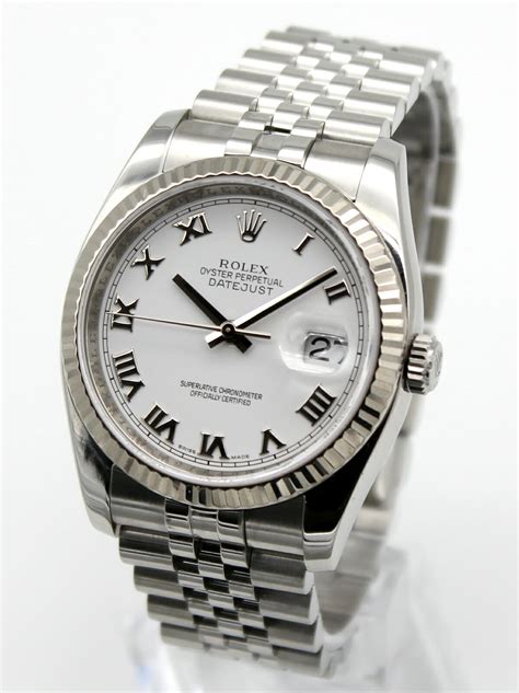 rolex 36mm white|rolex 36 mm models.